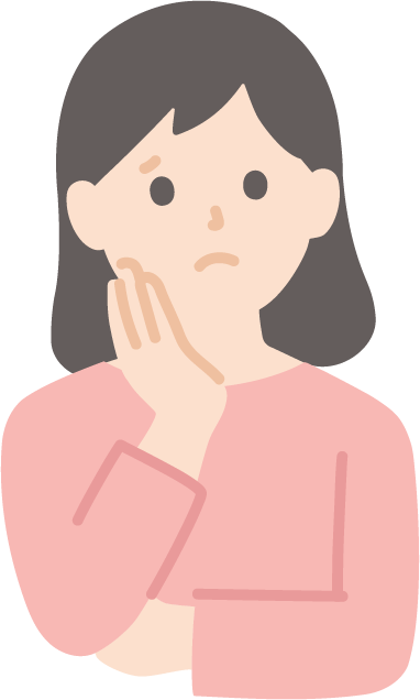 病院に行けなくて困っている女性